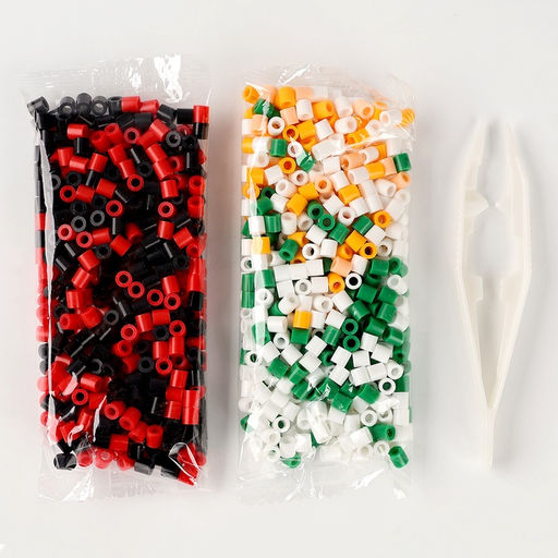 Термомозаика на новый год Праздничная сказка с пинцетом, набор для творчества - Школа талантов фото 5