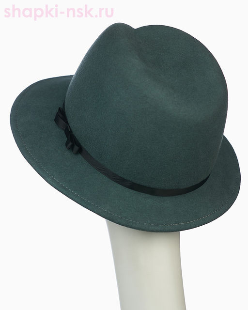 Диагональ Лента шерсть Шляпа женская