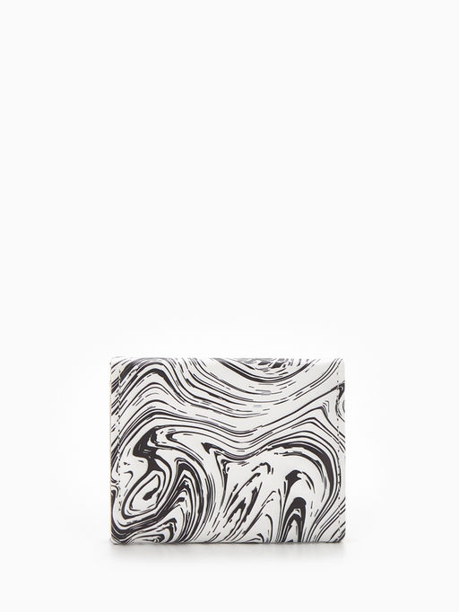 Кошелёк женский на кнопке, 10?1.5?8 см, с принтом, розовый