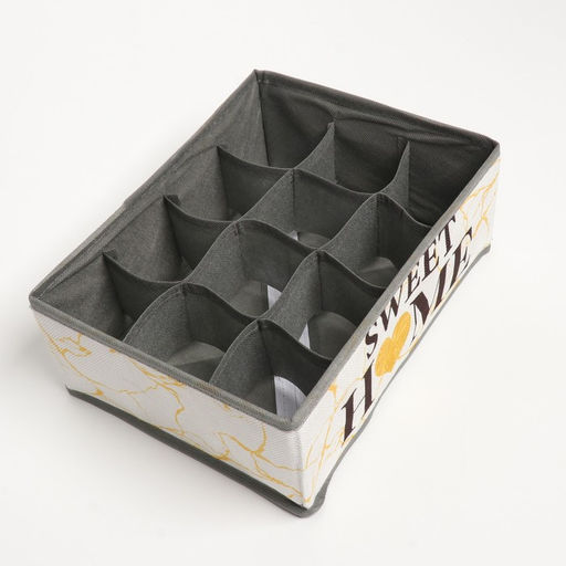 Органайзер для хранения белья, кофр 12 ячеек Sweet home, 272010 см - See you home фото 5