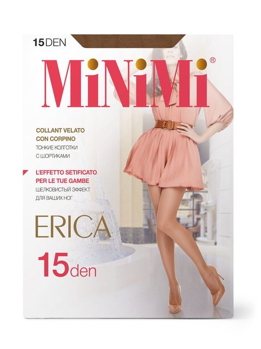 Колготки Minimi ERICA 15 (акция) - nero  фото 3