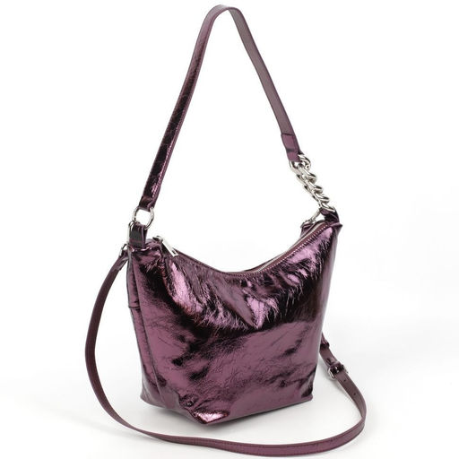 Женская кожаная сумка через плечо 0053-17 - Cidirro фото 2