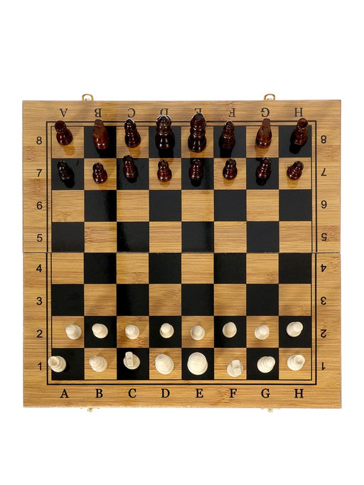 Настольная игра 3 в 1 «Король»: нарды, шахматы, шашки, 39×39 см