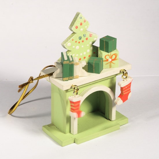 Елочная игрушка - Камин 90YY61/504 K Tree - Idh фото 5