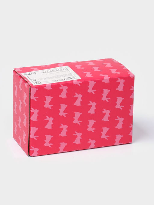 Салфетница Доляна «Зайка», 11.5×5.5×7.5 см, доломит, белая