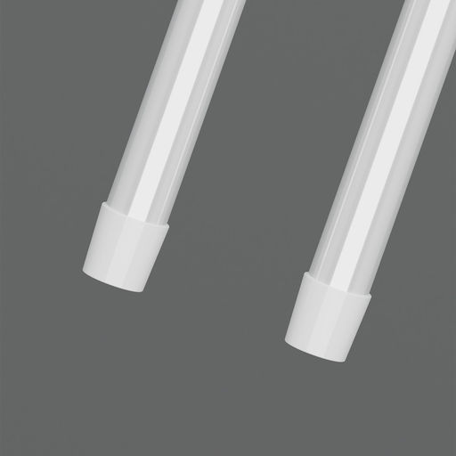 Набор карнизов универсальных, 40-65 см, белый