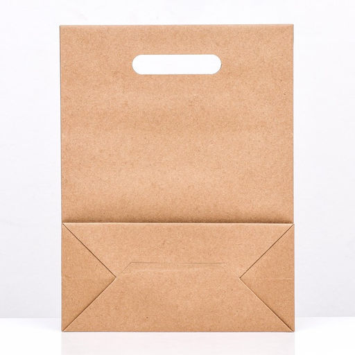 Цена за 5 шт. Коробка-пакет с ручкой, крафт, 32 х 23 х 11 см - UPAK LAND фото 2