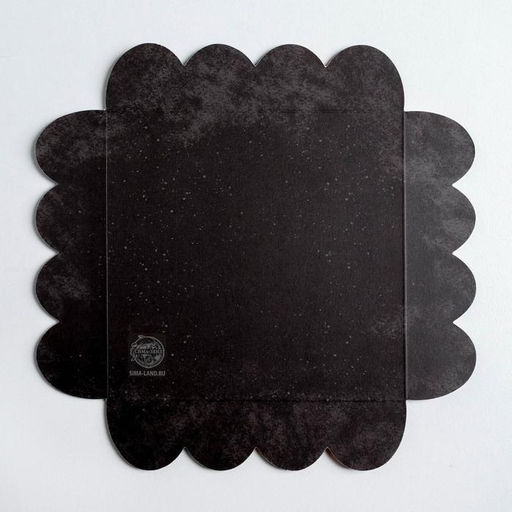 Цена за 5 шт. Коробка для кондитерских изделий с пластиковой крышкой «С Новым годом», 13×13×3 см