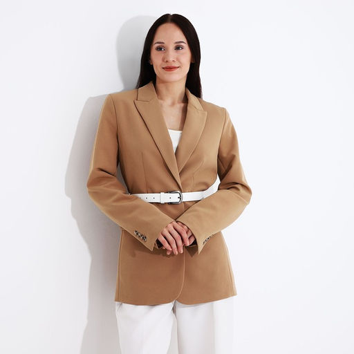 Ремень женский, ширина 2,7 см, винт, пряжка металл, цвет белый - Simaland фото 3