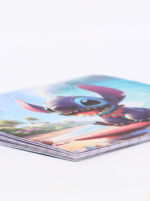 Цена за 20 шт. Блокнот «Стич» 10×10 см, 16 листов МИКС