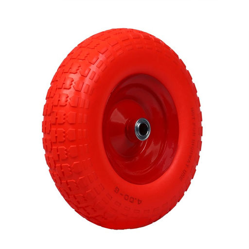 Колесо полиуретановое, d=330 мм, ступица: диаметр 20 мм, длина 80 мм