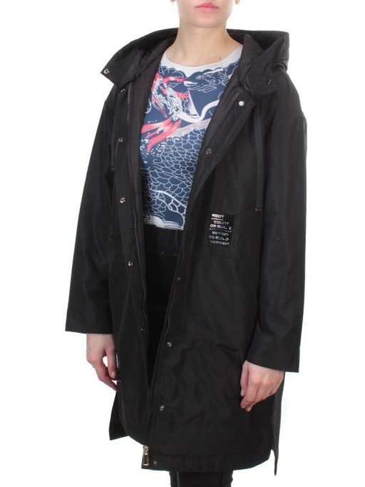 2190 BLACK Куртка демисезонная женская Parten (50 гр. синтепон) - Fashion фото 7