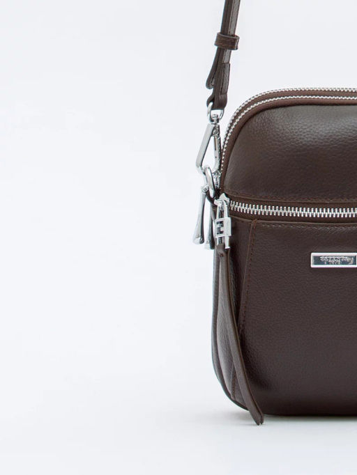 Сумка 98580 coffee Velina Fabbiano-Safenta