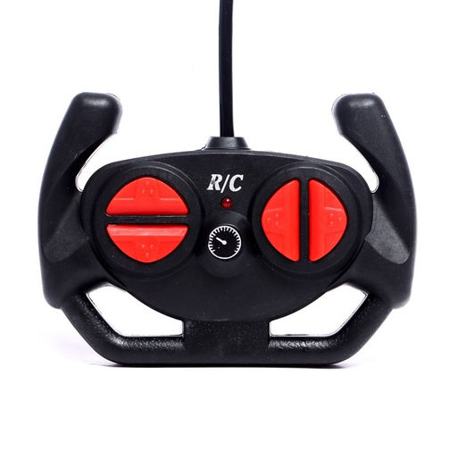 Джип радиоуправляемый Внедорожник, 1:18, свет, работает от батареек, цвет красный - Simaland фото 4