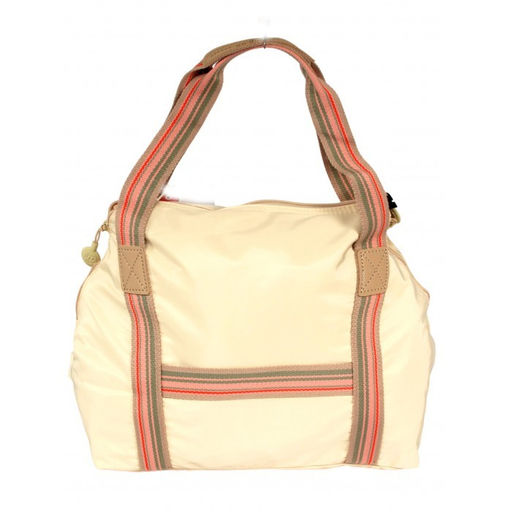 Сумка женская текстиль BoBo-3903-3, 1отд, плечевой ремень, молочный 261570  фото 2