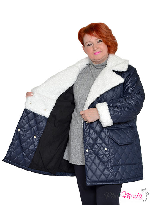 Жакет-парка Модель №1908 размеры 44-84 - Plusmoda фото 67