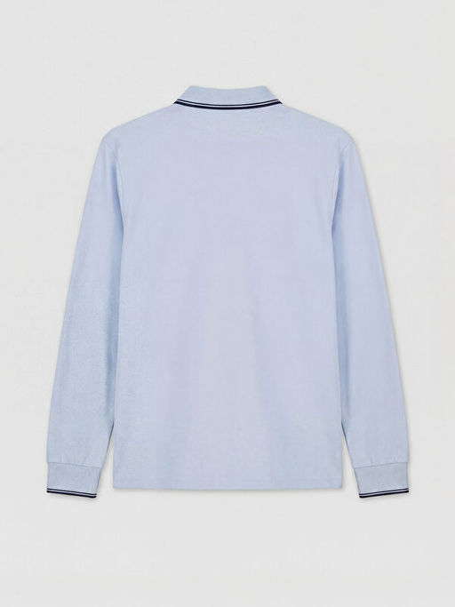 Polo Yaka Uzun Kollu Pike Erkek Ti??rt