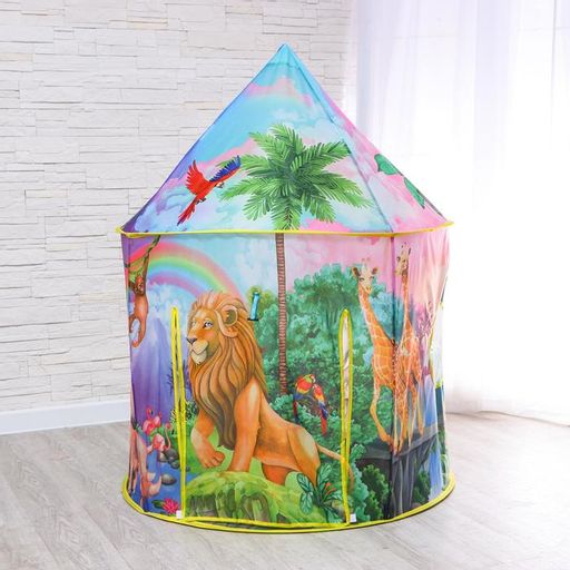 Палатка детская игровая «Джунгли» 100х100х135 см