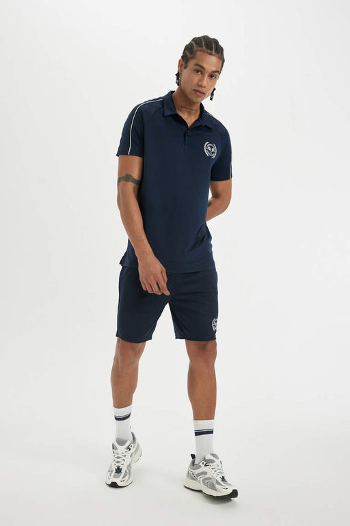 DeFactoFit Спортивные шорты стандартной посадки с короткими штанинами из плотной ткани  фото 2