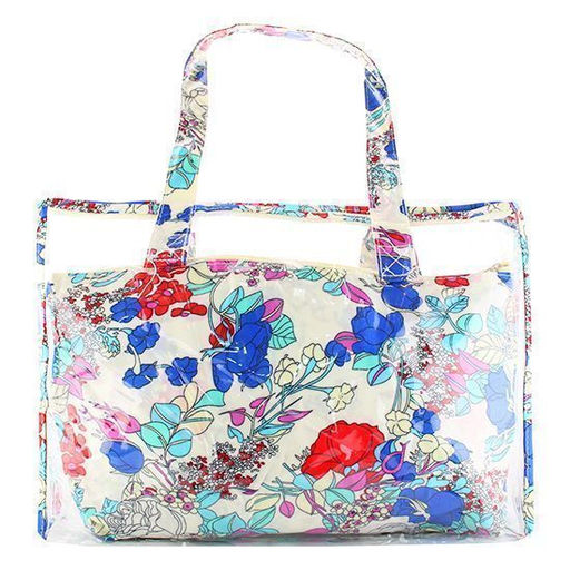 Сумка 2в1,прозрачная + с узорами 40х30х10см. - Buro фото 3