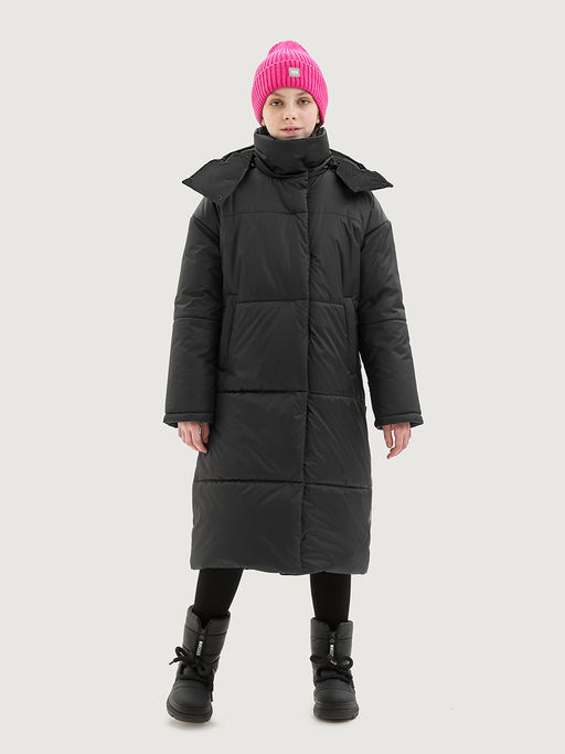 Пальто 6з9225 черный