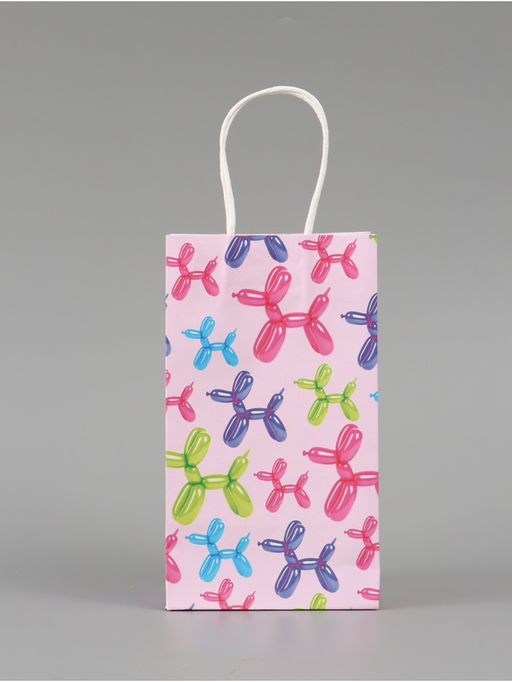 Цена за 3 шт. Пакет подарочный «Шары», 12 × 21 × 9 см