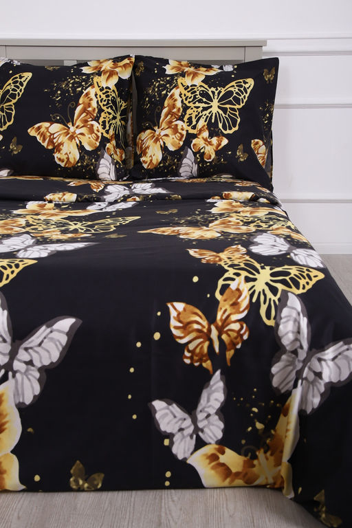 Комплект постельного белья Золотые бабочки