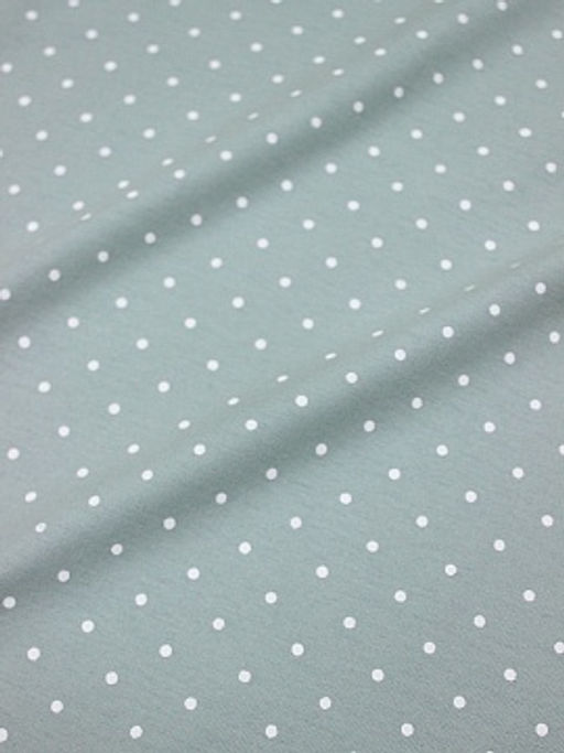 Теплый хлопок Редкий (4мм) горох цв.св.голубой мох, ш.1.49м, хлопок-100%, 160гр/м.кв