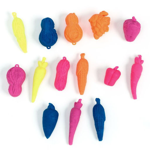 Цена за 13 шт. Растущие игрушки «Фрукты, динозавры», с гидрогелем, МИКС