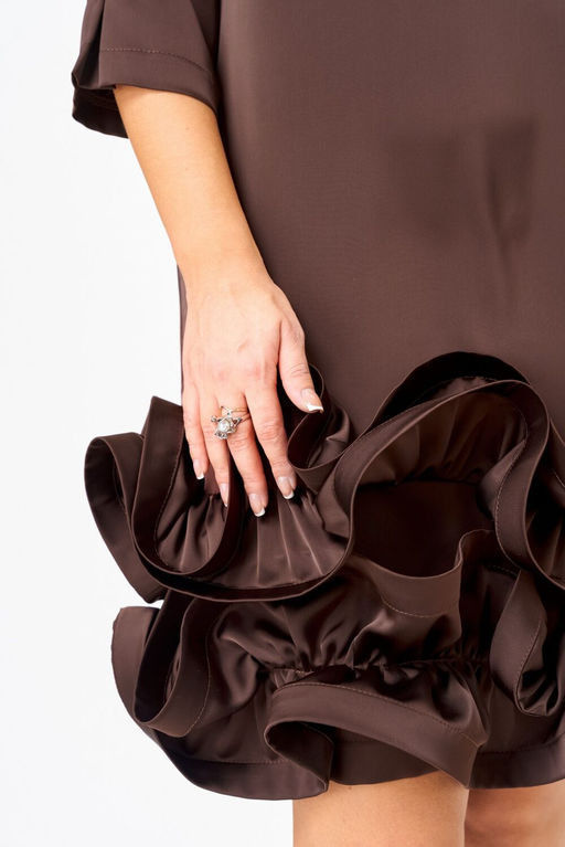 Платье Mubliz 291 шоколад  фото 7