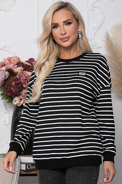 Джемпер - тельняшка 41887 - Avili фото 6