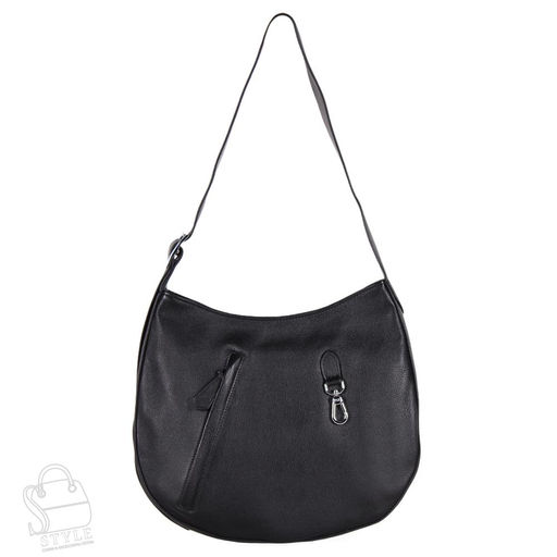 Сумка женская кожаная 5949Q black Polina&Eiterou/30  в Новосибирске