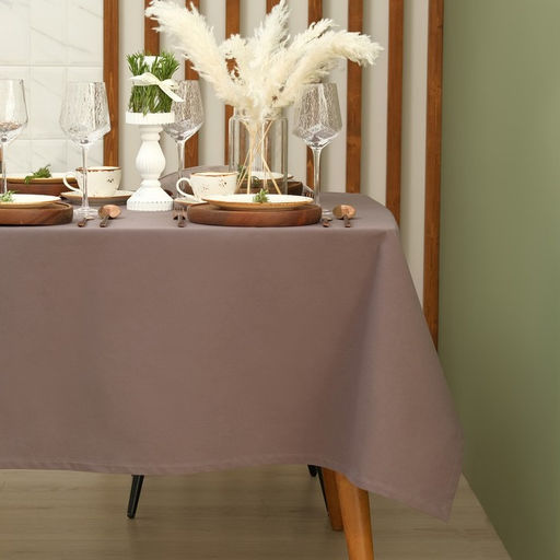 Скатерть Этель Kitchen 150×180 см, цвет коричневый, 100% хлопок, саржа 220 г/м²