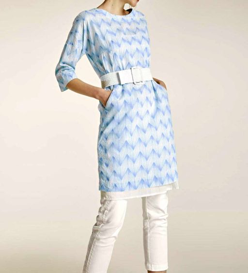 Платье, голубое - Heine фото 3