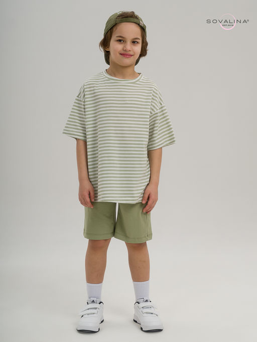 Костюм Light men полоска-шалфей - Sovalina фото 4