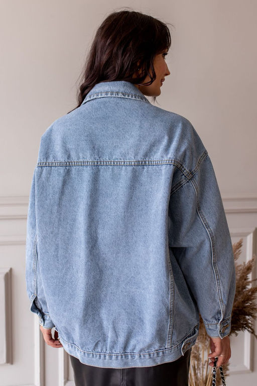 Рубашка Д-1181 джинс - Took a look фото 2