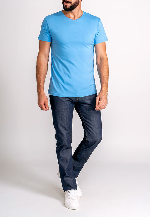 Футболка мужская короткий рукав GREG G146-RD-3025_R (голубой)  фото 3