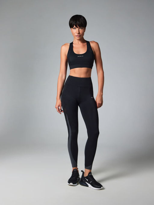 Моделирующие леггинсы с серыми вставками - NEVERLATE фото 5