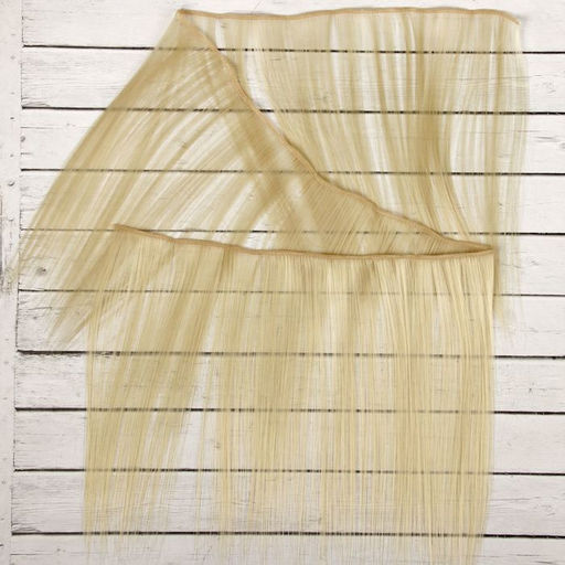 Волосы - тресс для кукол Прямые длина волос: 25 см, ширина: 100 см, цвет № 88 - Школа талантов фото 2