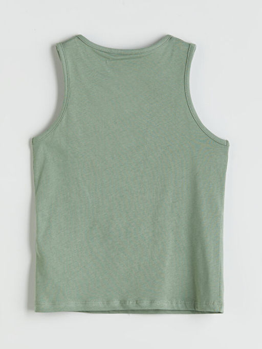 Bisiklet Yaka Dinozor Bask?l? Erkek ?ocuk Atlet