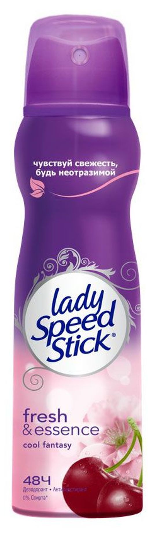 ЛЕДИ СПИД СТИК део-спрей Fresh&Essence 150мл Cool Fantasy Цветок Вишни