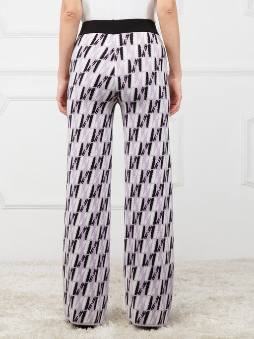 Брюки женские ZZ-06003 black/lavender