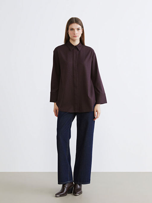 Desenli Kad?n G?mlek Tunik