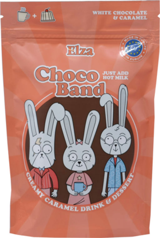 ELZA. Белый шоколад и карамель 200 гр.