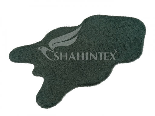 Коврик меховой шкура SHAHINTEX 50х88 изумрудный 03