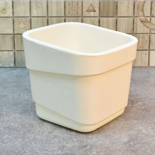 Горшок для цветов 2.2л d155 h145.5мм молочный HILL