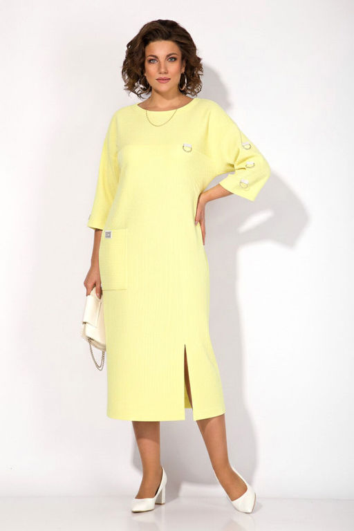 Платье Liliana 1485 лимонный