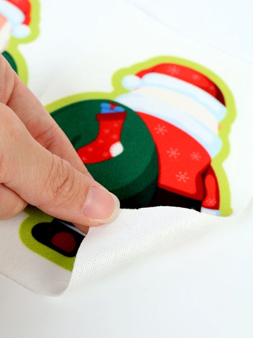 Елочная игрушка своими руками из ткани Дед Мороз, набор для творчества