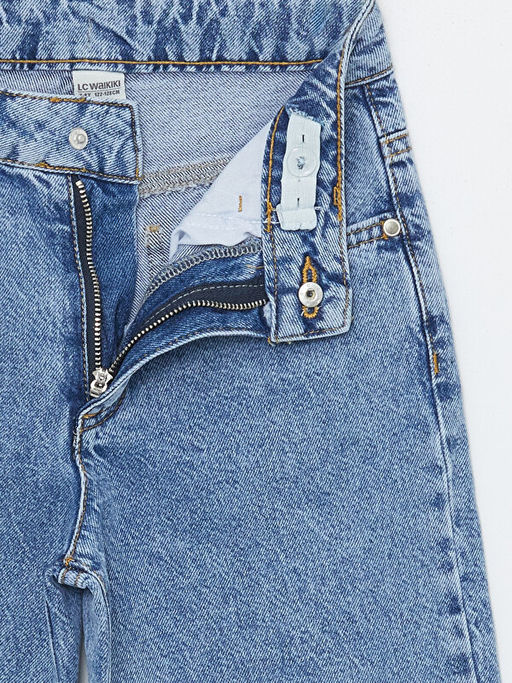 Wideleg K?z ?ocuk Jean Pantolon - Waikiki фото 3