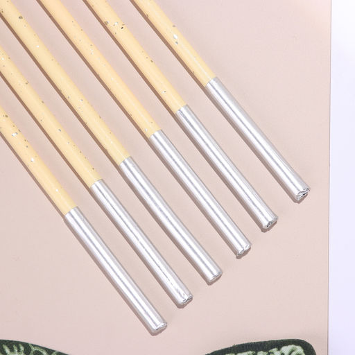 Свечи для торта, 6 штук «Исполнение желаний», 15 см, жёлтый